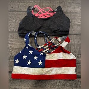 Lot of Born Primitive sports bras, size small